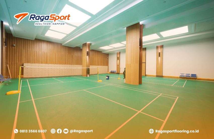 RagaSport pengecatan lapangan olahraga