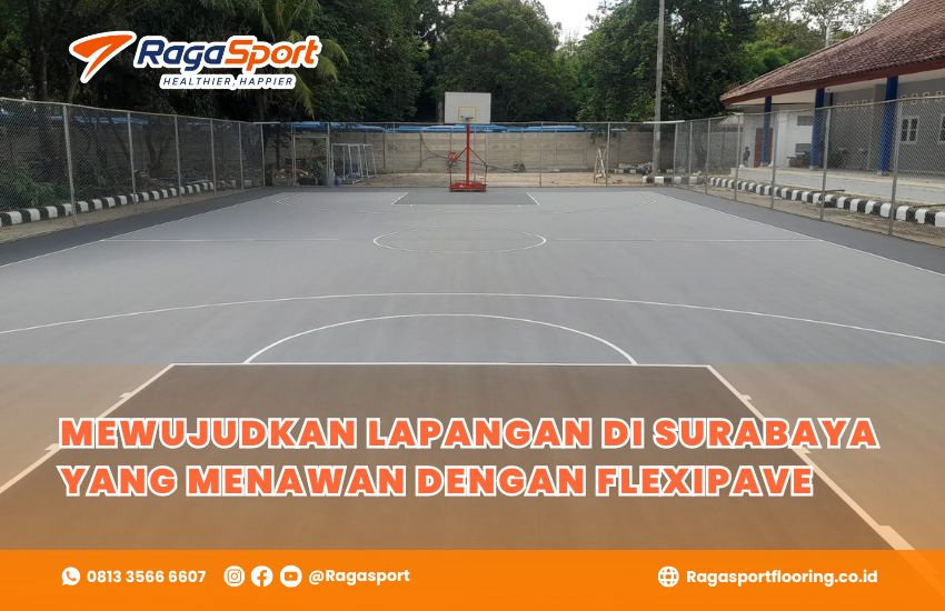 pengecatan lapangan perkota Flexipave