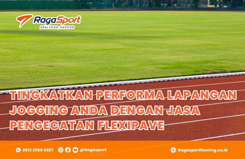 jasa pengecatan lapangan jogging Flexipave