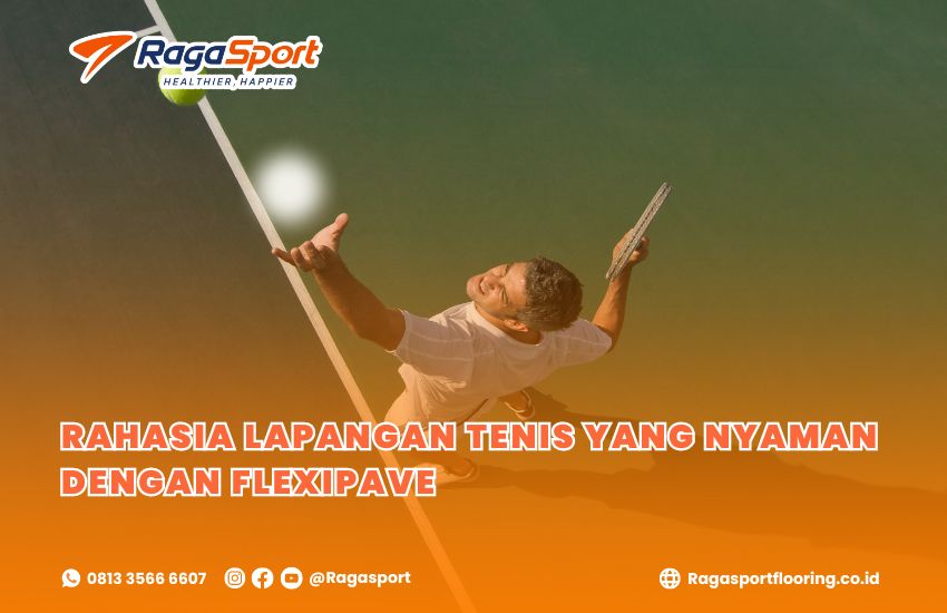 pengecatan lapangan tenis Flexipave