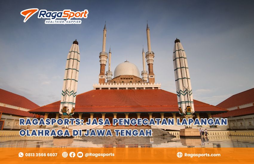 Jasa Pengecatan Lapangan Olahraga di Jawa Tengah dengan Cat Flexipave: Solusi Terbaik dari RagaSports