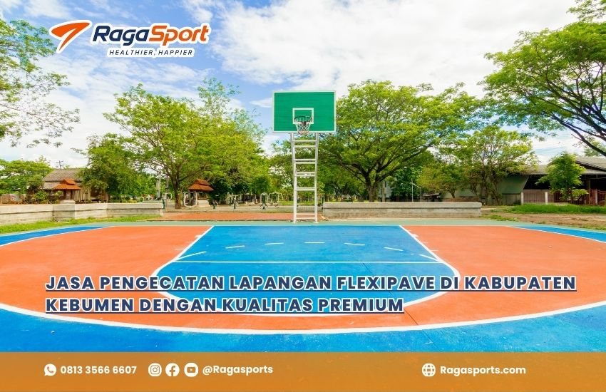 Jasa Pengecatan Lapangan Flexipave di Kabupaten Kebumen dengan Kualitas Premium