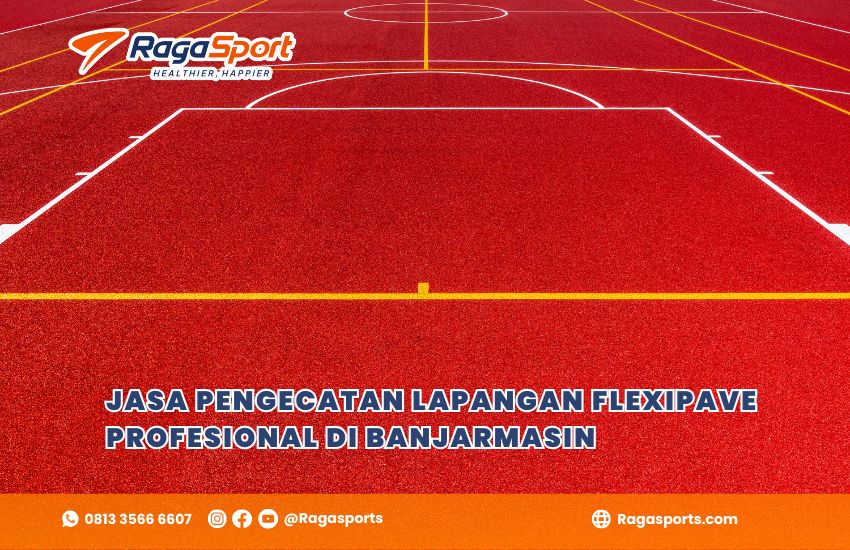 Jasa Pengecatan Lapangan Flexipave Profesional di Banjarmasin