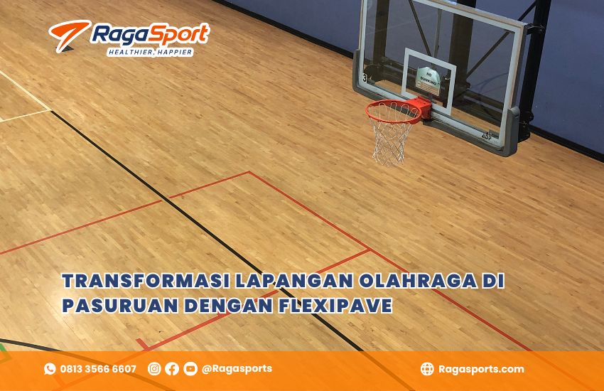 Transformasi Lapangan Olahraga di Pasuruan dengan Flexipave