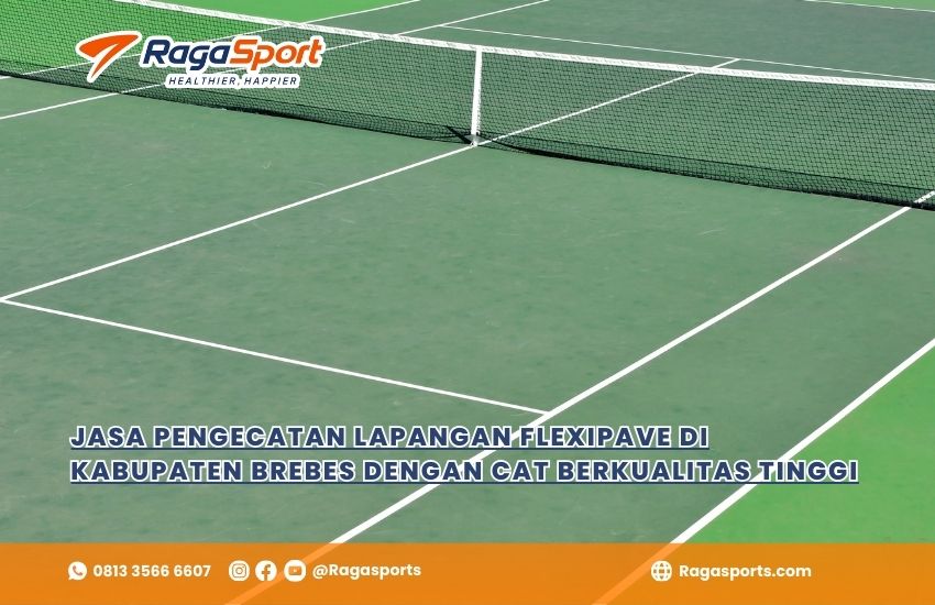 Jasa Pengecatan Lapangan Flexipave di Kabupaten Brebes dengan Cat Berkualitas Tinggi