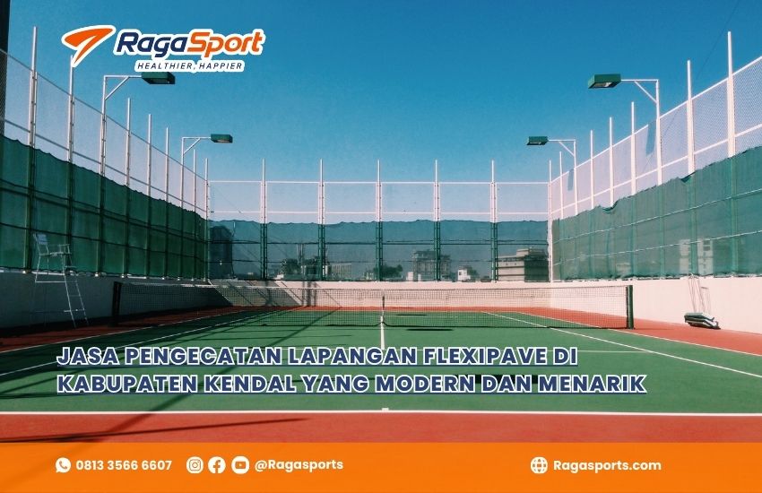 Jasa Pengecatan Lapangan Flexipave di Kabupaten Kendal yang Modern dan Menarik