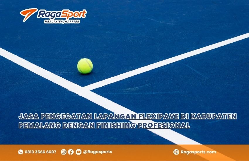 Jasa Pengecatan Lapangan Flexipave di Kabupaten Pemalang dengan Finishing Profesional