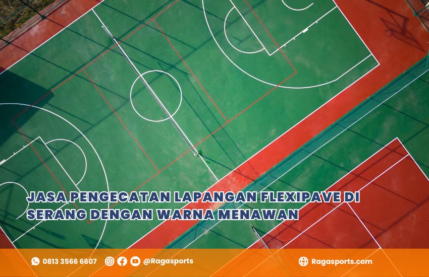 Jasa Pengecatan Lapangan Flexipave di Serang dengan Warna Menawan