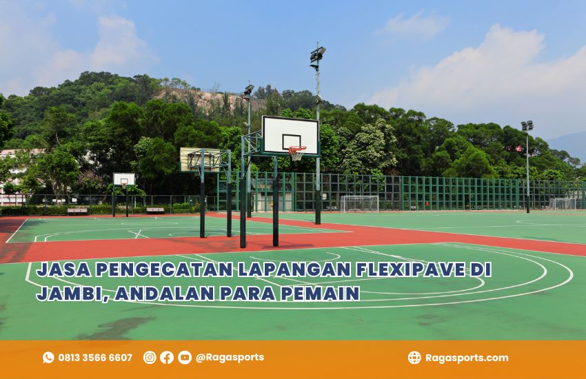 Jasa Pengecatan Lapangan Flexipave di Jambi, Andalan Para Pemain