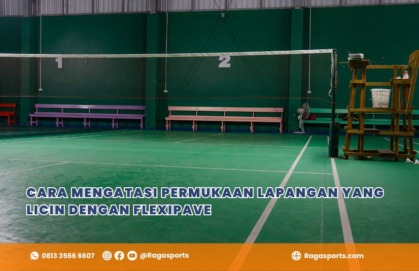 Cara Mengatasi Permukaan Lapangan yang Licin dengan Flexipave